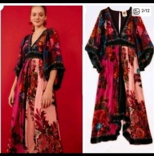 Farm Rio Flower Scarves Maxidress